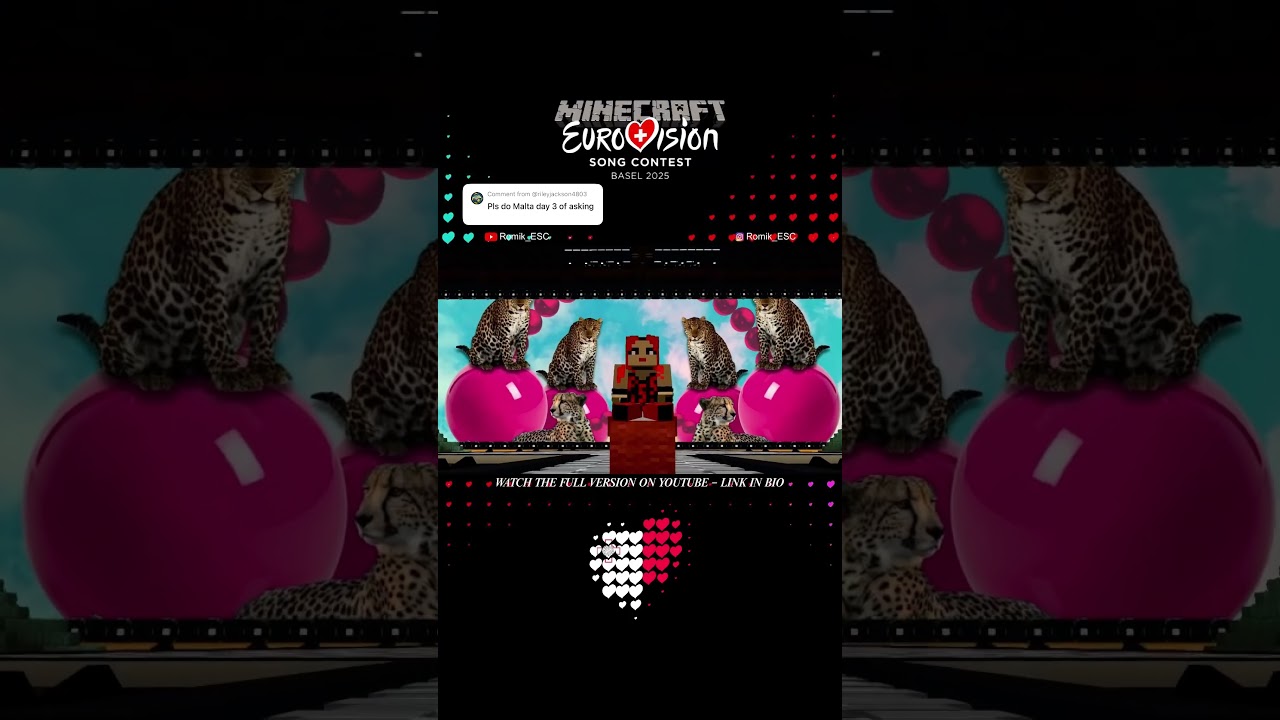 Eurovision 2025 in Minecraft - Malta!🇲🇹 