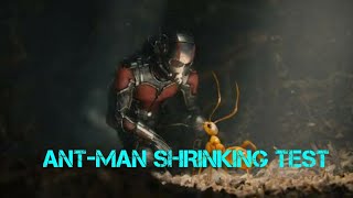 Ant-Man Shrink Test