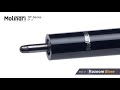 Molinari SP13 Carom Billiard Cue Video Demonstration