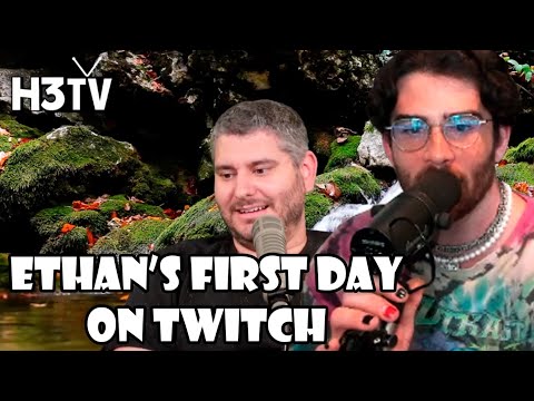 Thumbnail for HasanAbi Reacts to Congratulations to Ethan''s first day on Twitch