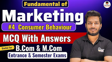 Consumer Behaviour MCQ With Answers | Marketing MCQ with answers | Bcom, M.Com Semester Exam