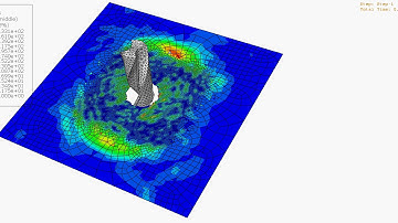 CFRP laminates  drilling using hashin and puck criteria