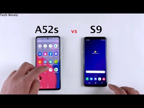 SAMSUNG A52s 5G vs S9 | SPEED TEST