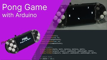 Arduino PONG Game | 8BitCade XL Tutorial