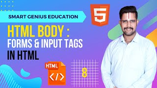HTML Tutorial: Forms & Input Tags | Web Development Tutorials #8