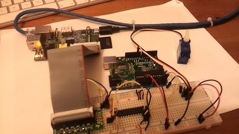 Raspberry Pi controlling a servo using I2C via Ard