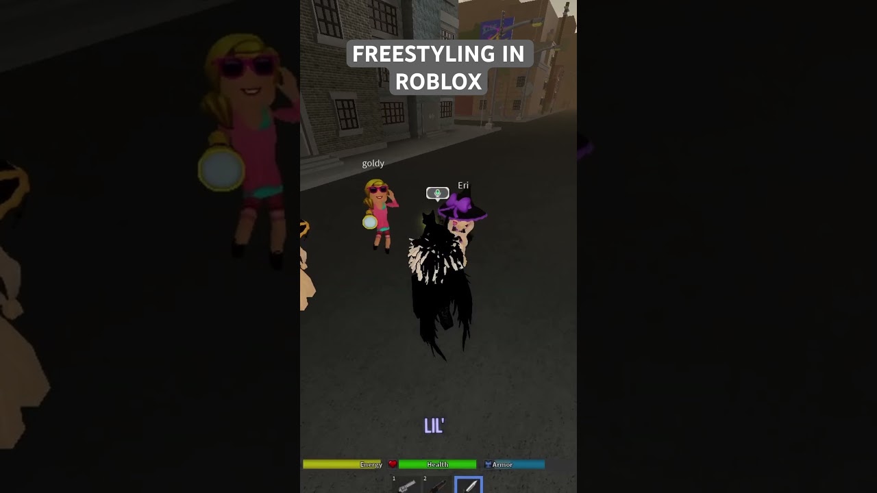 Freestyling in da hood
