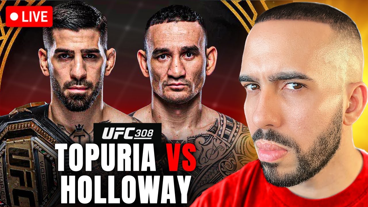 UFC 308 ILIA TOPURIA vs. MAX HOLLOWAY FULL CARD LIVE STREAM (WATCH PARTY)