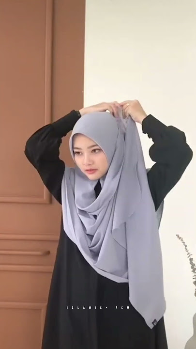 everyday easy hijab styles to try 🌙💜#hijab #hijabehaya #hijabtutorial #hijabstyle