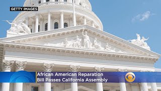 A proposal to establish task force study and prepare recommendations
for how give reparations african americans passed the california
assembly on ...