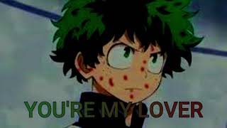 You are mine! (Yandere Deku x Listener)