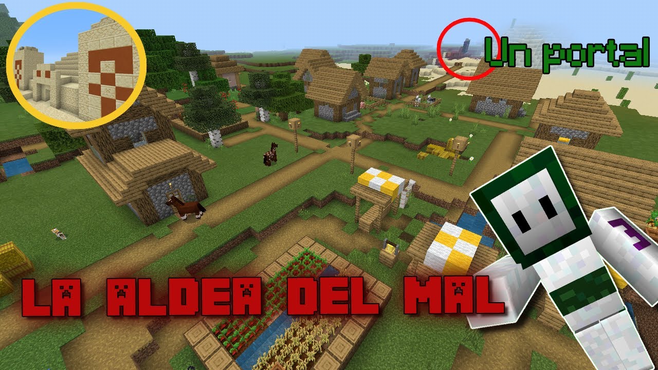 Como encontrar una aldea y templo del desierto Seed para Minecraft PE 1.16 YouTube Como encontrar una aldea y templo del desierto Seed para Minecraft PE 1.16 YouTube