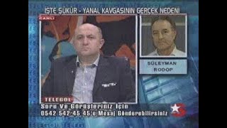Telegol - Hakan Şükür - Ersun Yanal Kavgasının Nedeni - Süleyman Rodop'un Açıklamaları | 10.10.2004