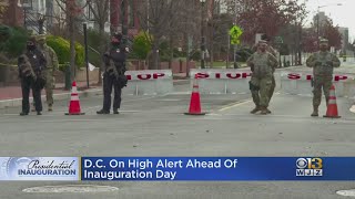 DC On High Alert Ahead Of Inauguration Day