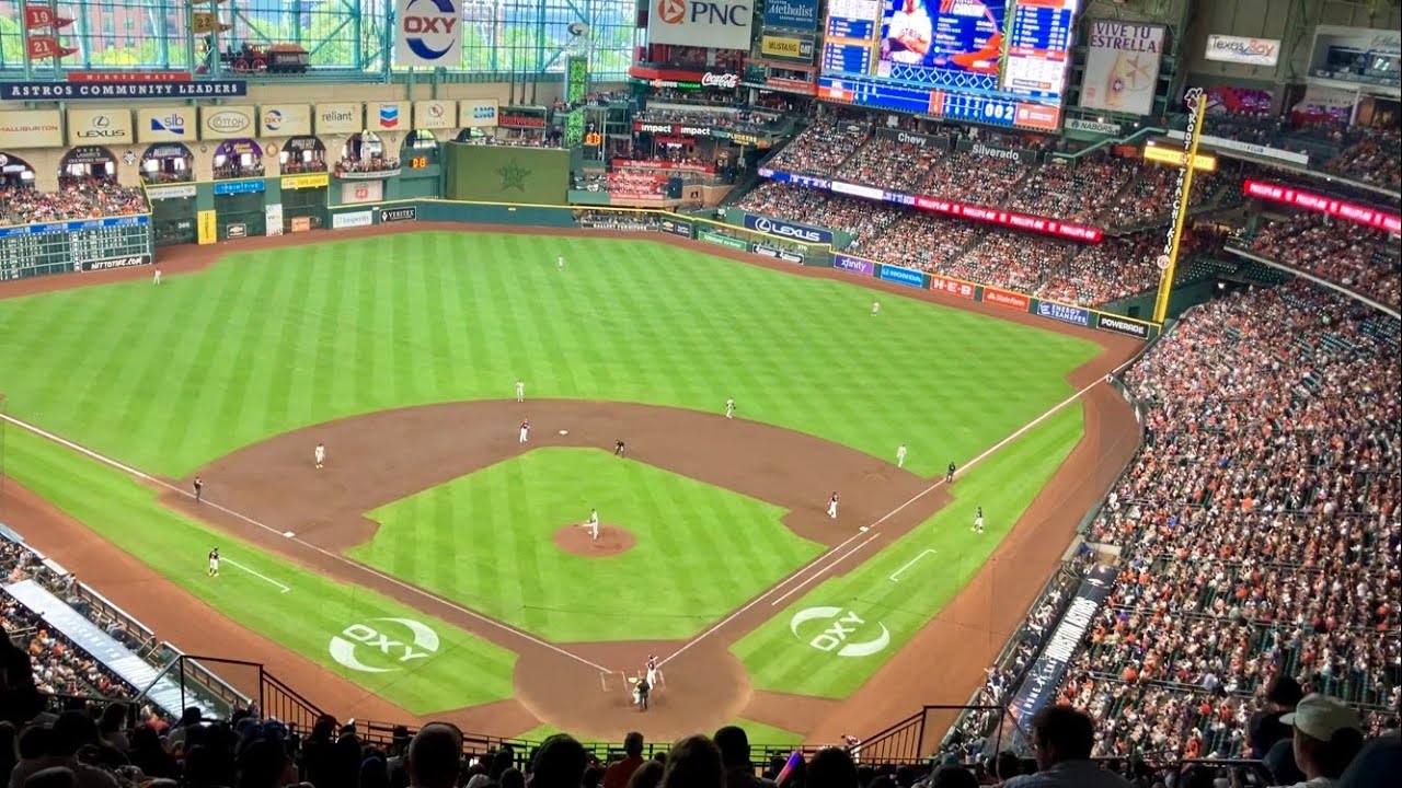 MLB「ミニッツメイド・パーク」試合中の雰囲気 (ヒューストン 
