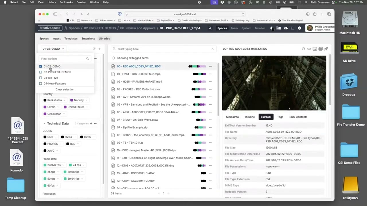 Inside creative.space OS 3.0.5 with Philip Grossman