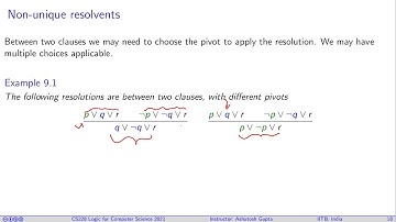 Lecture 07-3 Resolution proof system