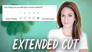 What's the Ideal Therapist Schedule? Extended Cut