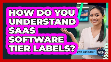 How Do You Understand SaaS Software Tier Labels?