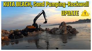 bali Today Kuta Beach Rockwall U0026 Sand Pumping Update May 2026