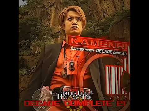 Decade Change To Final Form 21 Decade KamenRider FinalForm TsukasaKadoya Shorts