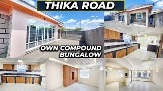 OWN COMPOUND BUNGALOW HOUSE TOUR | 7,000,000 KSH | THIKA ROAD RUIRU MATANGI KENYA YOUTUBERS NAIROBI