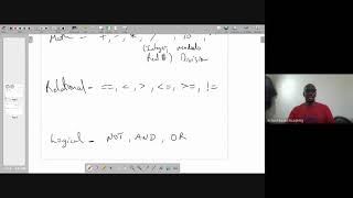 Week 2 Truth Table recap Control constructs and sequential algorithms