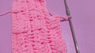 Beautiful knitting pattern for clothes