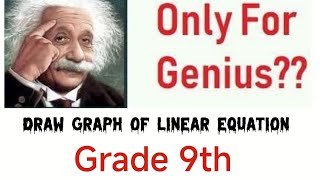 How to Draw Graph of Linear Equation in Two Variables | Find Unknown Pairs Easily