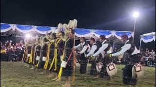 Tarian ja'i Tradisional gong gendang Ngada kota Bajawa Nusa Tenggara Timur