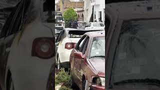 Powerful car bomb blast tears through 30 Mexican homes #shorts