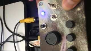 Circuit Bent Rehoused Dan Electro Fab Metal Distortion Pedal