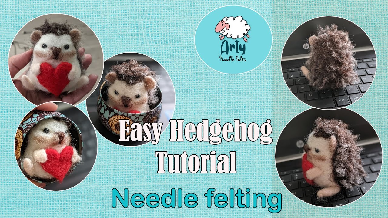 Легко валяный ёжик