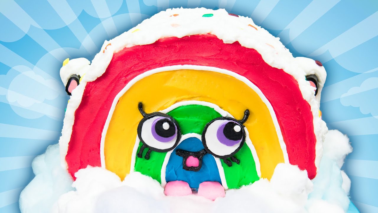 Shopkins Rainbow Bite Cake from Cookies Cupcakes and 