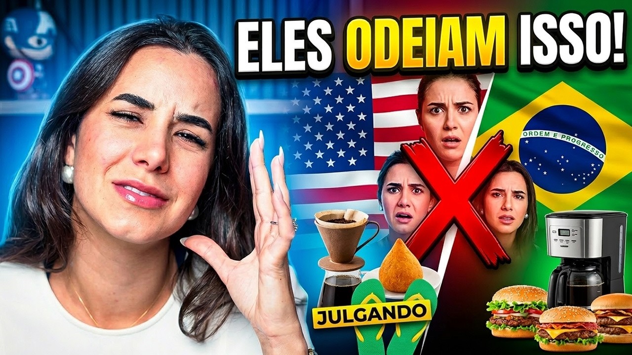 10 HÁBITOS QUE OS AMERICANOS ODEIAM NOS BRASILEIROS
