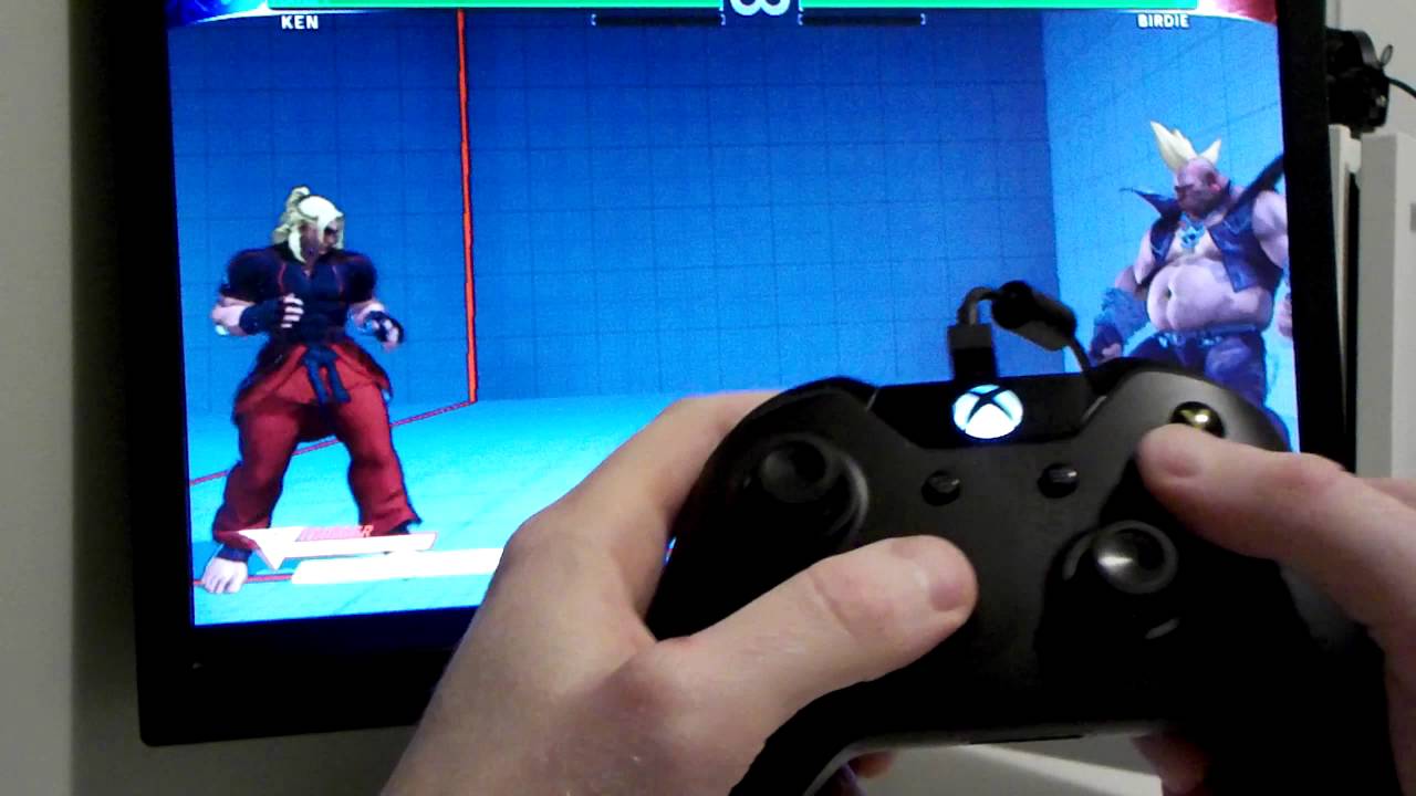 Xbox One Street Fighter V (SFV) Controller review - YouTube