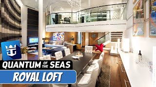Quantum of the Seas | Royal Loft Suite Full Tour & Review 4K | Royal Caribbean Cruise Line