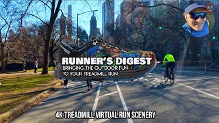 Central Park, New York, NY - Full 6 Mile Park Loop | Winter | 4k Virtual POV Run [31]