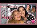 MAQUILLANDO A MI MADRE POR PRIMERA VEZ | la maquillo como no es👎🏻 😑 | Melissa Rodriguez |