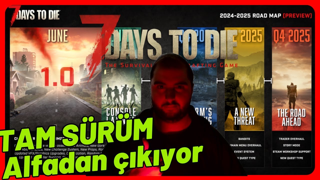 7 days to die alfadan çıkıyor Alfa 22 ve fazlası