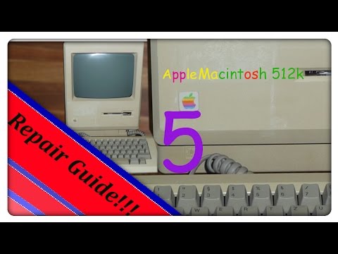 Mac 512k restore project -- Part 5 --  Macintosh Sony 800k floppy disk drive repair attempt!!