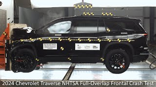 2024-2025 Chevrolet Traverse / GMC Acadia / Buick Enclave NHTSA Full-Overlap Frontal Crash Test