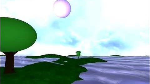 3d scene for UC Berkeley cs184