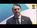 Presidente do Brasil Jair Bolsonaro manda recado  - Ninguém vence uma maratona se não tiver preparado.