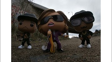 RUN DMC ft. B. Rabbit & Aerosmith Funko Pops
