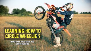 HOW TO CIRCLE WHEELIE ON DIRT BIKE | Enduro Tips & Technique