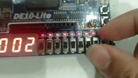 calculator via FPGA and Verilog