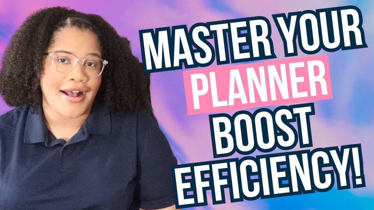 📅 How to Use a Planner Effectively | Master Your Time & Boost ...
