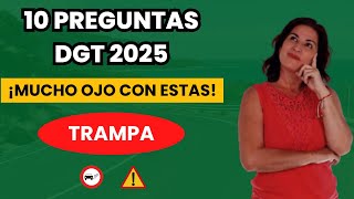 💥 Si Fallas Estas 10 del Examen DGT 2025, ¡Te Puedes Olvidar del Aprobado!