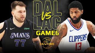 Los Angeles Clippers Vs Dallas Mavericks Game 6 Full Highlights 2024 Wcr1 Freedawkins